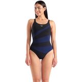 ARENA - ISABELLA - Badpak - Zwart/Marineblauw - 68% Polyamide, 32% Elasthan