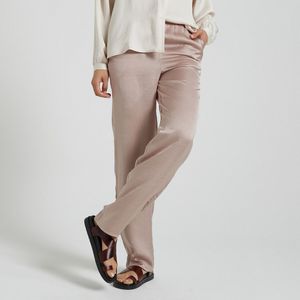 Rechte broek WIDLAND AMERICAN VINTAGE. Polyester materiaal. Maten S. Beige kleur