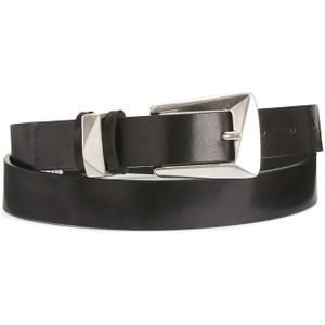 Smalle riem ESPRIT. Leer materiaal. Maten 85 cm. Zwart kleur