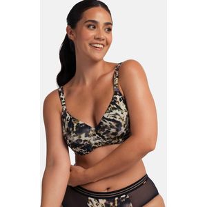Dorina - Zelina - Bralette - Multicolor - Microvezel - Dierenprint