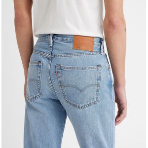 Rechte jeans 501® LEVI'S. Katoen materiaal. Maten Maat 33 (US) - Lengte 36. Blauw kleur