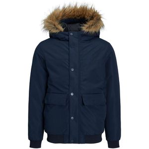 Parka met kap JACK & JONES JUNIOR. Polyester materiaal. Maten 10 jaar - 138 cm. Blauw kleur