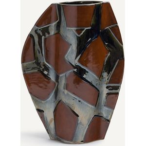 Vaas - Multicolor - Iridyo AM.PM. - Geglazuurd Keramiek