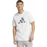 ADIDAS SPORTSWEAR - T-shirt - Groen - Katoen - Labelprint