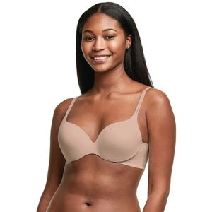 Omsluitende BH Comfort Devotion MAIDENFORM. Polyamide materiaal. Maten 100B FR - 85B EU. Beige kleur