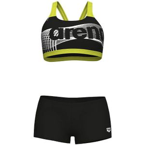 2-delige Bikini Maxfit Eco Feel ARENA.  materiaal. Maten 44 FR - 42 EU. Zwart kleur