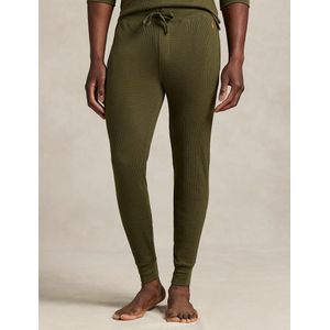 POLO RALPH LAUREN - Pyjamabroek - Olijf - Wafelstof - Katoen