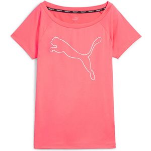 T-shirt voor training Train Favorite Cat PUMA. Polyester materiaal. Maten M. Roze kleur