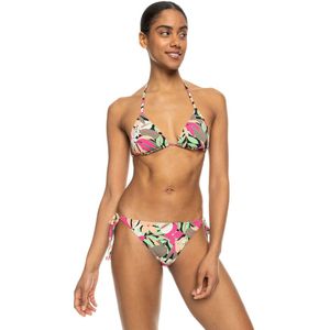 2-delige bikini, triangelmodel Classics Tiki Tri ROXY.  materiaal. Maten L. Roze kleur