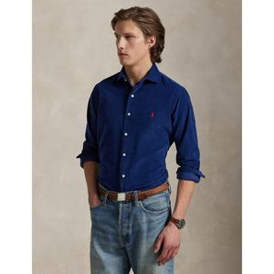 Polo Ralph Lauren - Overhemd - Zwart - Corduroy - Wide Collar