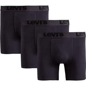 Set van 3 boxershorts Premium LEVI'S. Katoen materiaal. Maten S. Zwart kleur
