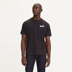 T-shirt, los model LEVI'S. Katoen materiaal. Maten L. Zwart kleur