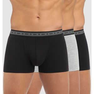 Set van 3 boxershorts Ecosmart DIM. Katoen materiaal. Maten M. Zwart kleur