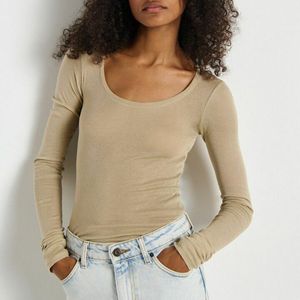 AMERICAN VINTAGE - Massachusetts - T-shirt - Kastanje - Katoen