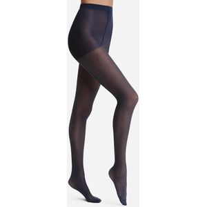 DIM - STIJL Trendy Lurex Maillot - Blauw - Polyamide Materiaal