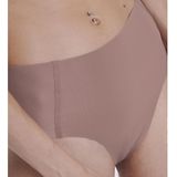 Hoge slip Zero Feel 2.0 SLOGGI. Polyamide materiaal. Maten XXL. Kastanje kleur