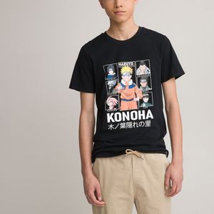 T-shirt met korte mouwen NARUTO SHIPPUDEN. Katoen materiaal. Maten L. Zwart kleur