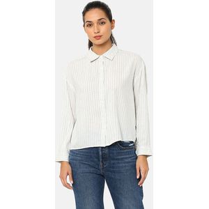 LEVI'S - Odessa - Blouse - Wit - 66% Viscose, 24% Polyester, 10% Katoen