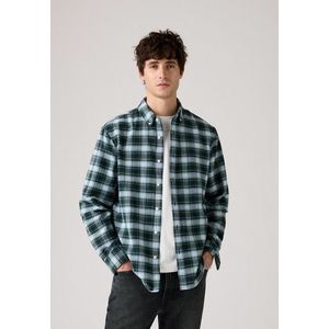 LEVI'S - Button Down Overhemd - Groen - Katoen