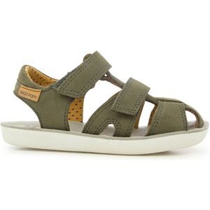 Leren sandalen Goa New Scratch SHOO POM. Leer materiaal. Maten 30. Groen kleur