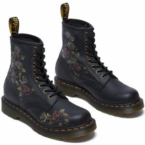 Boots 1460 in nappa leer DR. MARTENS. Leer materiaal. Maten 36. Zwart kleur