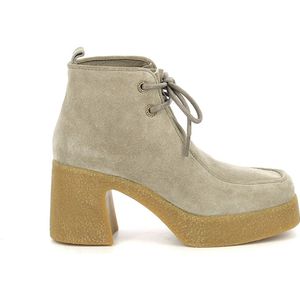 Bottines in leer met hak Kick Claire KICKERS. Leer materiaal. Maten 37. Beige kleur