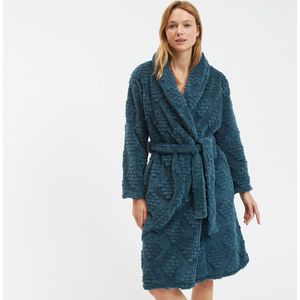 SO'HOME - Kamerjas - Fleece - Blauw - 100% Polyester