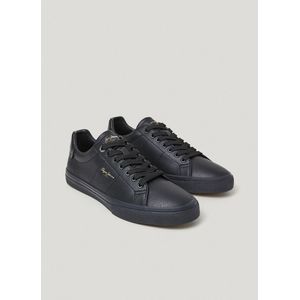 Lage sneakers Kenton Rise M PEPE JEANS. Polyurethaan materiaal. Maten 43. Zwart kleur