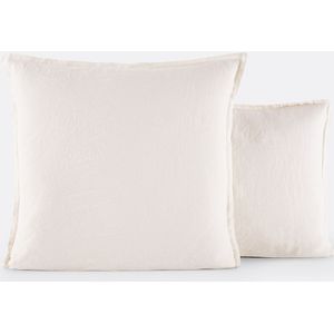 LA REDOUTE INTERIEURS - Kussensloop - Ecru - Gewassen Linnen