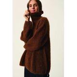 Des Petits Hauts, Dames, Truien, Bruin, Maat: XS