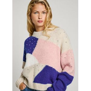 Pepe Jeans - Nora - Gebreide Trui - Beige - Katoen