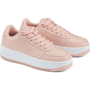 Sneakers Rebound Platform Low CHAMPION. Polyester materiaal. Maten 36. Roze kleur