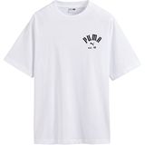 Puma - Classics Relaxed Graphic T-shirt - Wit - Dames - Comfortabele Pasvorm