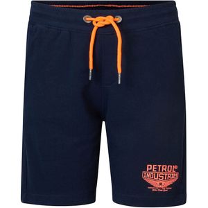 Short in molton PETROL INDUSTRIES. Katoen materiaal. Maten 12 jaar - 150 cm. Blauw kleur