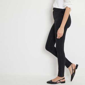 LA REDOUTE COLLECTIONS - Skinny Jeans - Washed Zwart - Denim