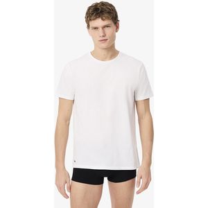 LACOSTE - Set van 3 T-shirts - Wit - Grijs - Zwart - Katoen