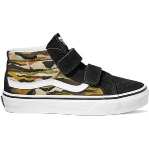 Sneakers Sk8-Mid VANS. Leer materiaal. Maten 28. Zwart kleur