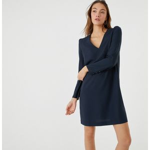 La Redoute - Jurk - Marineblauw - Gerecycled Polyester