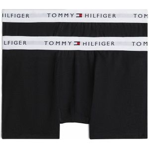 Set van 2 boxershorts, junior TOMMY HILFIGER. Katoen materiaal. Maten 14/16 jaar - 158/164 cm. Zwart kleur