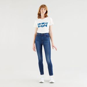Skinny jeans 721 High Rise LEVI'S. Denim materiaal. Maten Maat 26 (US) - Lengte 28. Blauw kleur