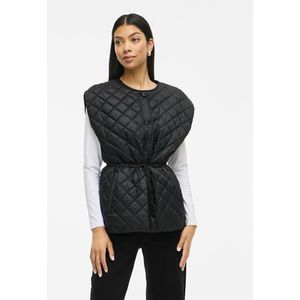 VILA - Gewatteerd Mouwloos Vest - Zwart - Polyamide