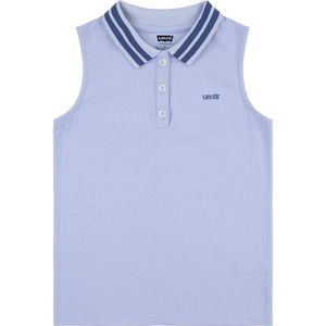 Polo zonder mouwen LEVI'S KIDS. Katoen materiaal. Maten 16 jaar - 162 cm. Blauw kleur