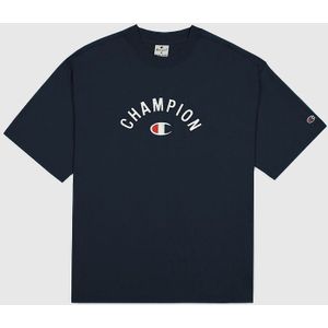 CHAMPION - T-shirt - Marineblauw - Katoen