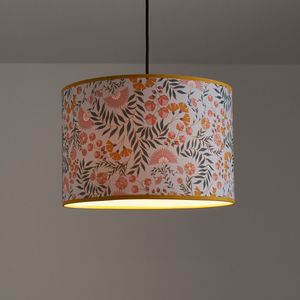 Hanglamp / lampenkap, bedrukt, Ø30 cm, Majari LA REDOUTE INTERIEURS. Katoen materiaal. Maten één maat. Andere kleur