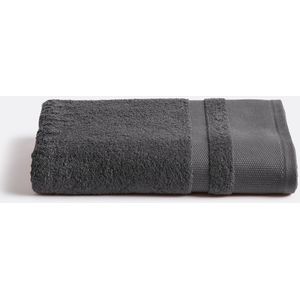 La Redoute Intérieurs - Kheops - Badlaken - Koolstofkleur - 70 x 140 cm - 100% Gekamd Katoen