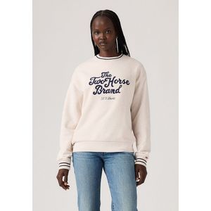 LEVI'S - Heritage Sport - Sweater - Beige - Lange Mouwen - Katoen