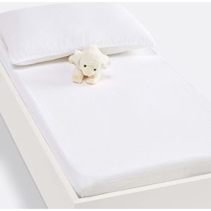 Kumla - Hoeslaken - Wit - Tetra - Voor Babybed