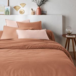 Scenario - Dekbedovertrek - Sienna Aarde - Katoen