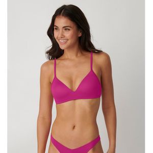 Triangel bikini-BH Dottyback SLOGGI.  materiaal. Maten M. Roze kleur