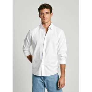 PEPE JEANS - Phil - Overhemd - Wit - Katoen